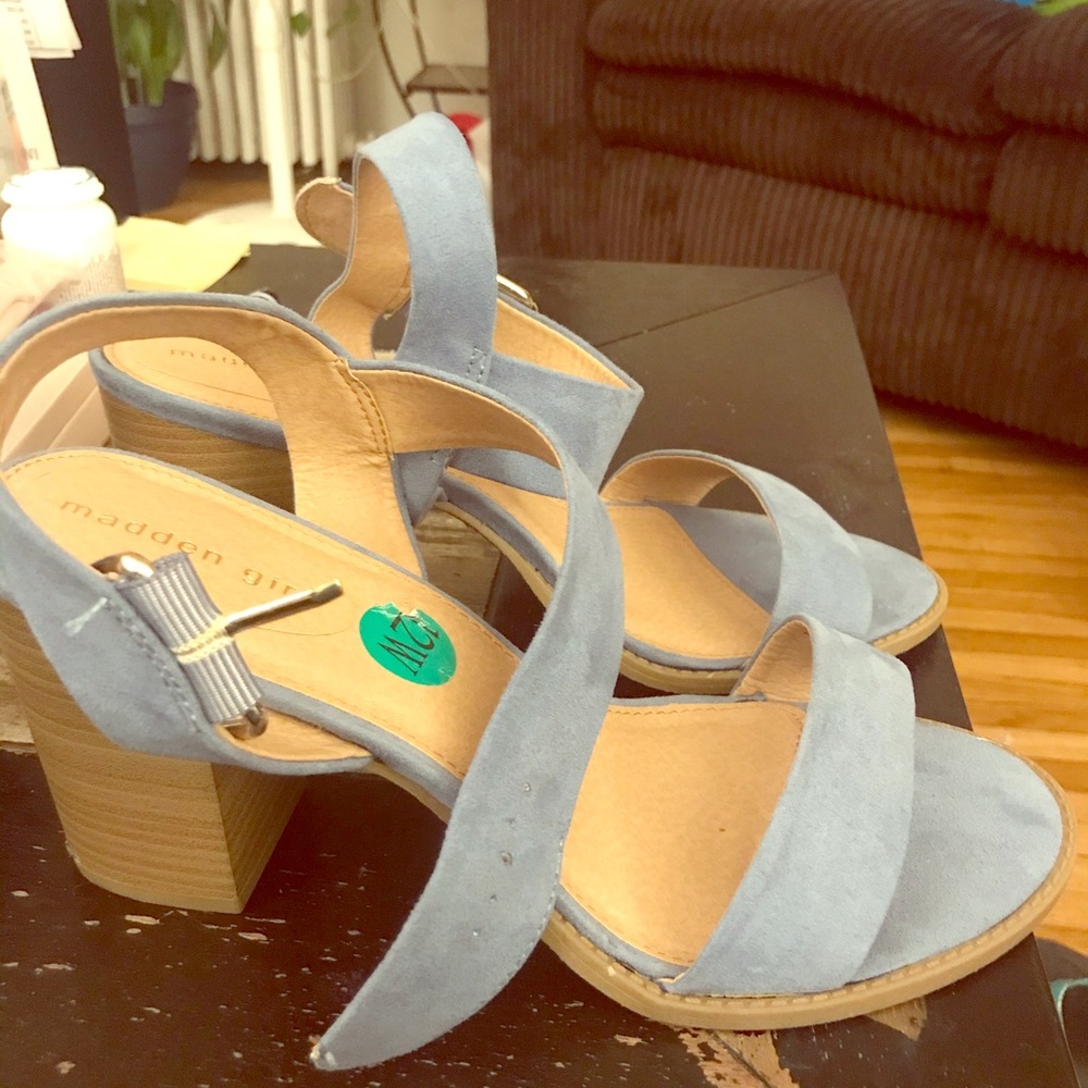 Steve Madden Madden Girl Heels Suede Like